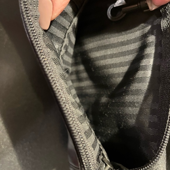 TUMI Black Leather Organizer Bag Wallet - Picture 7 of 10